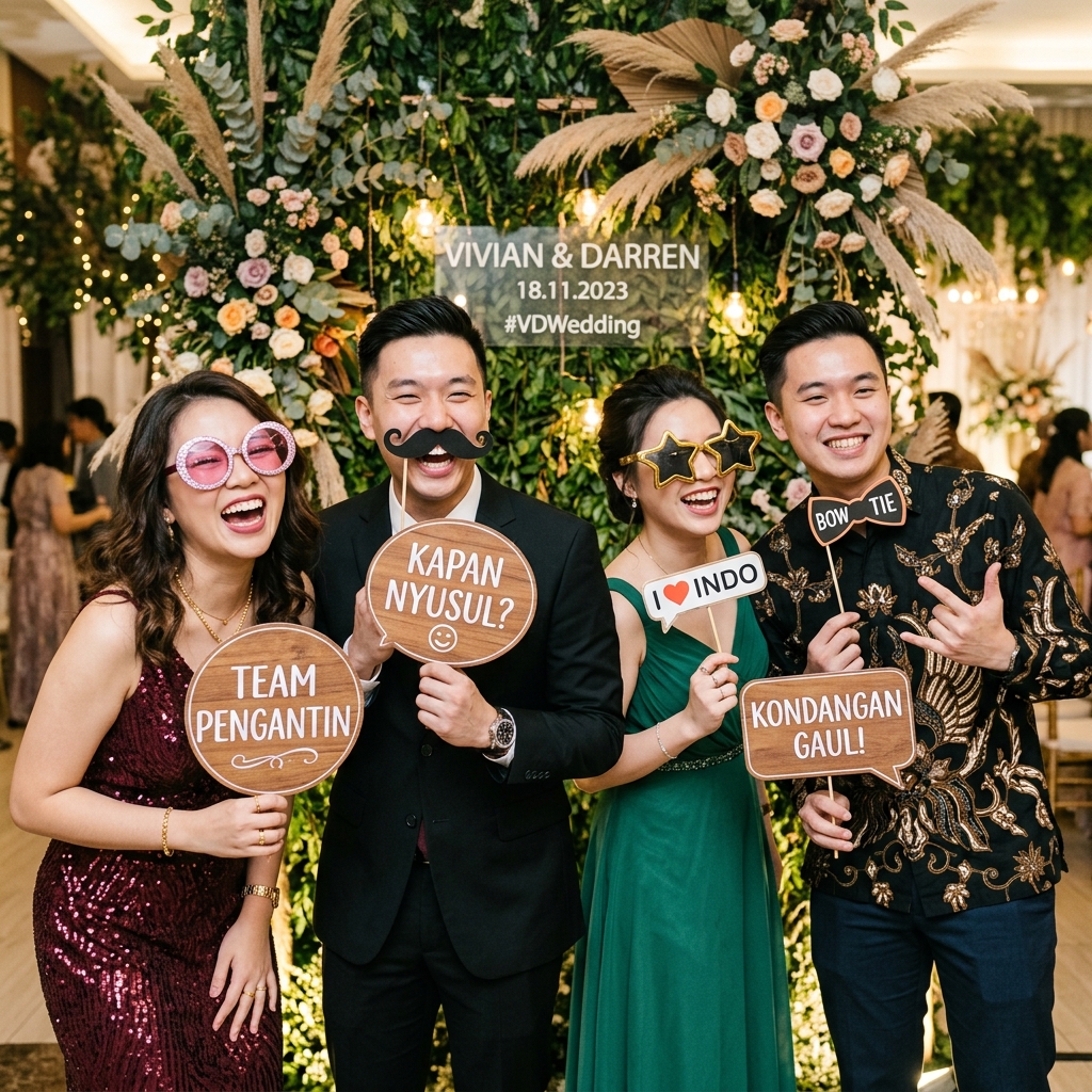 Photobooth tim pengantin kapan nyusul ๐