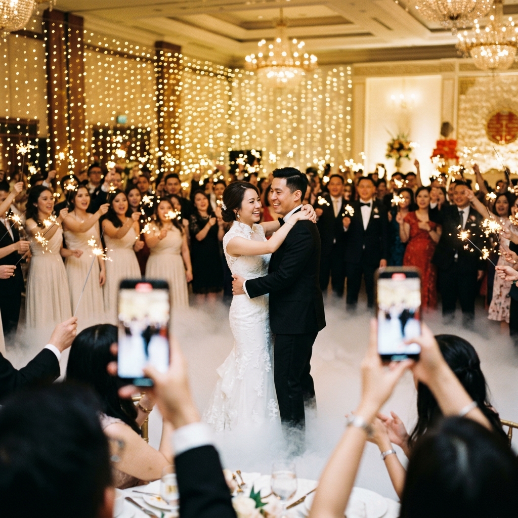 Sparkler first dance magis banget โจ๐